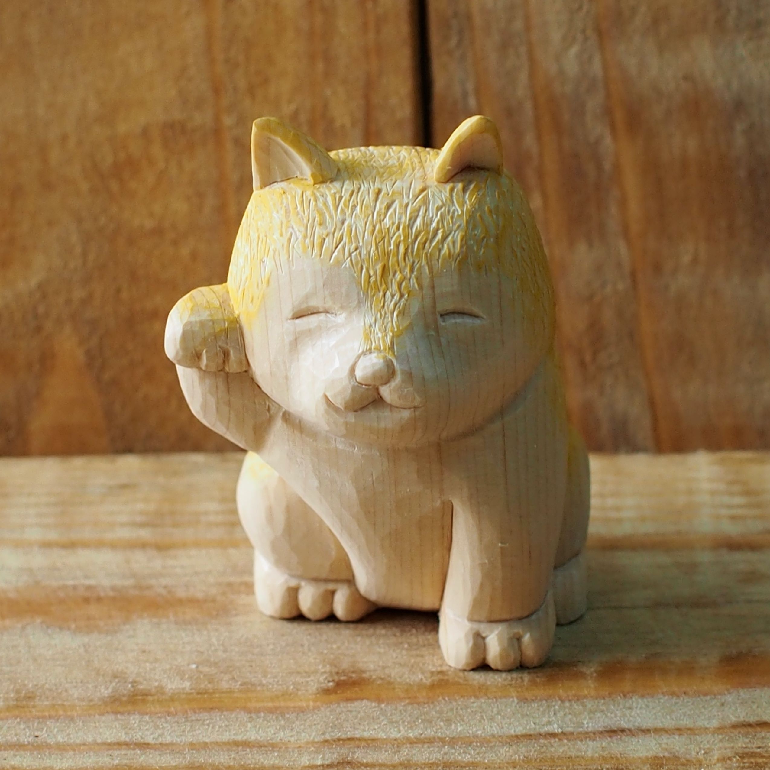 美品イタリア製の木彫りドクター？と犬 PLATZ 犬 おもちゃ 木製 ドッグトーイ 梨の木 デンタル ストレス解消 置物