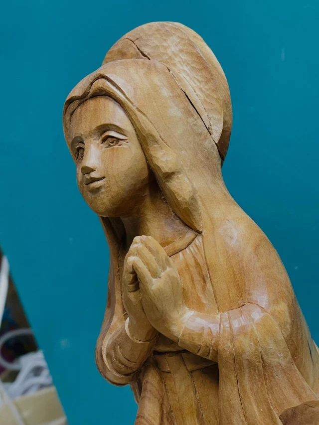 木彫り 仏像 西方三聖【阿彌陀仏】彫刻 八角台座 彫刻 minn 通販